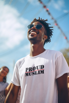 T Shirt Unisex Proud Muslim
