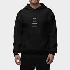 Hoodie Unisex "Who/Cares"