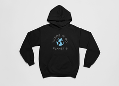 Hoodie Unisex "There is no Planet B" Globe