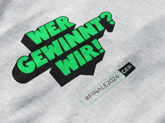 T Shirt "Wer gewinnt? Wir!"