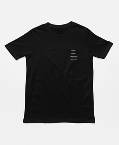 T Shirt Unisex "Who/Cares"