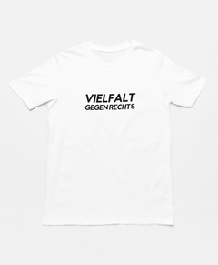 T Shirt Unisex "Vielfalt gegen Rechts"